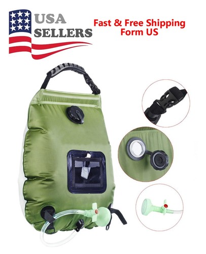 Solar shower bag gallons 20l - solar,