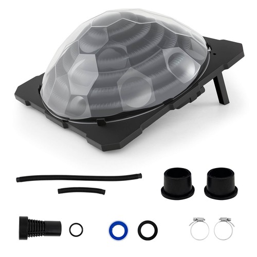 Solar dome heater - heater, w/
